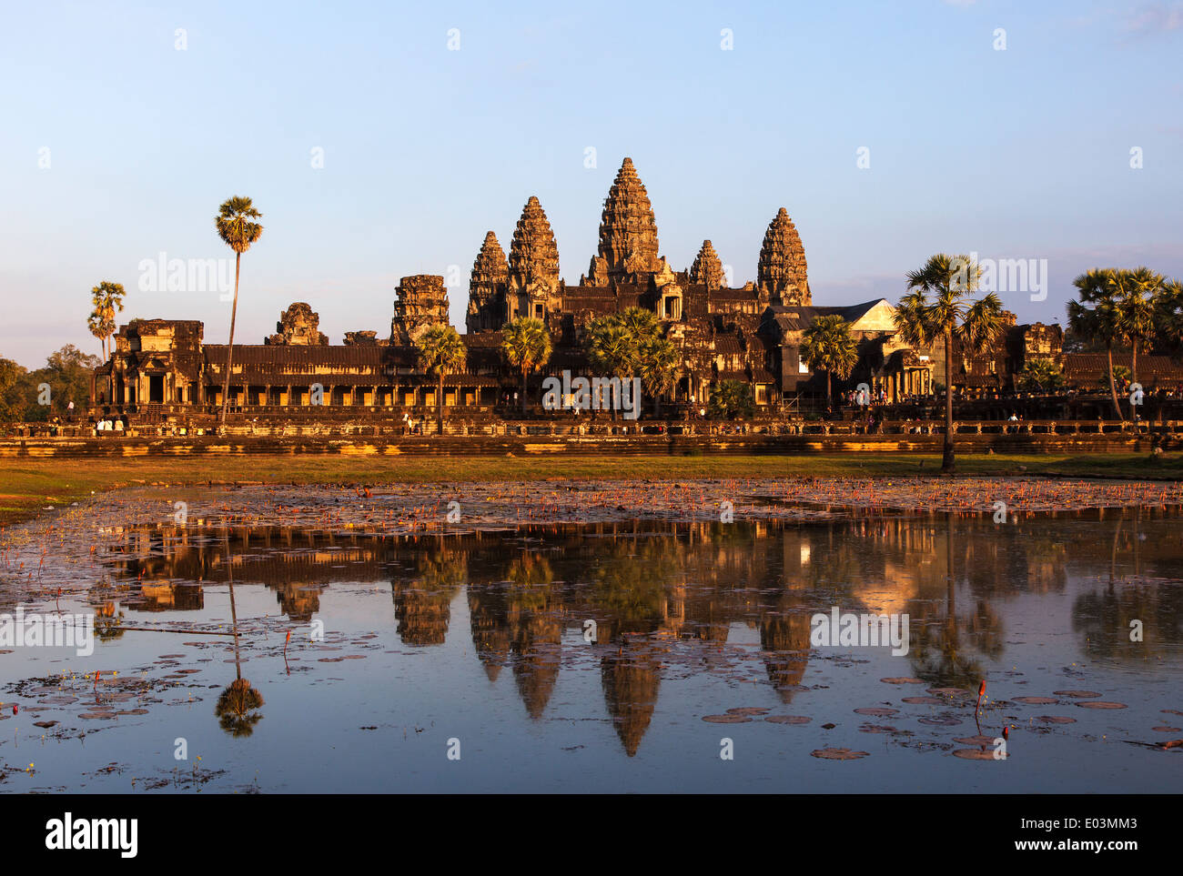 Angkor Wat, Siem Reap, Cambodge Banque D'Images