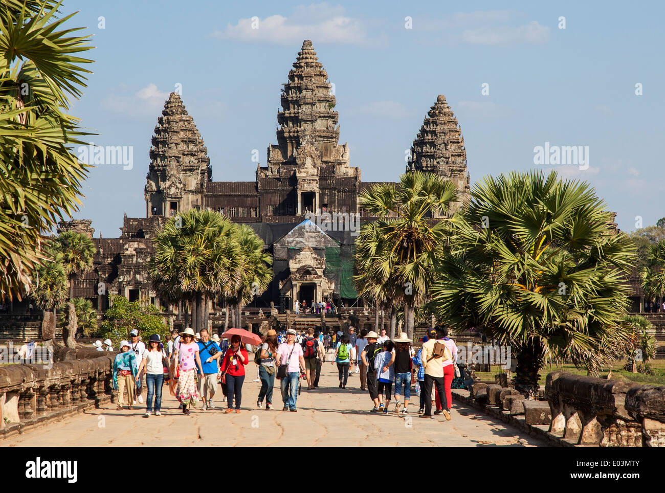 Angkor Wat, Siem Reap, Cambodge Banque D'Images