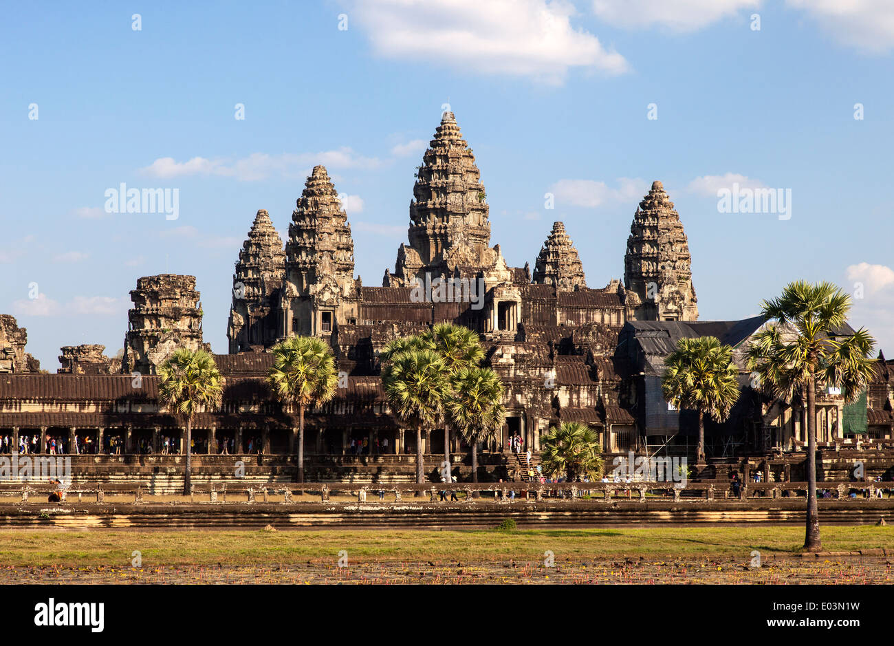 Angkor Wat, Siem Reap, Cambodge Banque D'Images