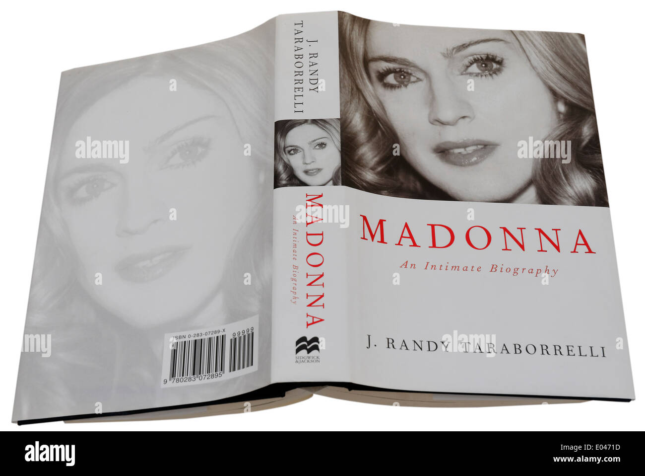 Madonna biographie par J Randy Afrim Ademi Banque D'Images