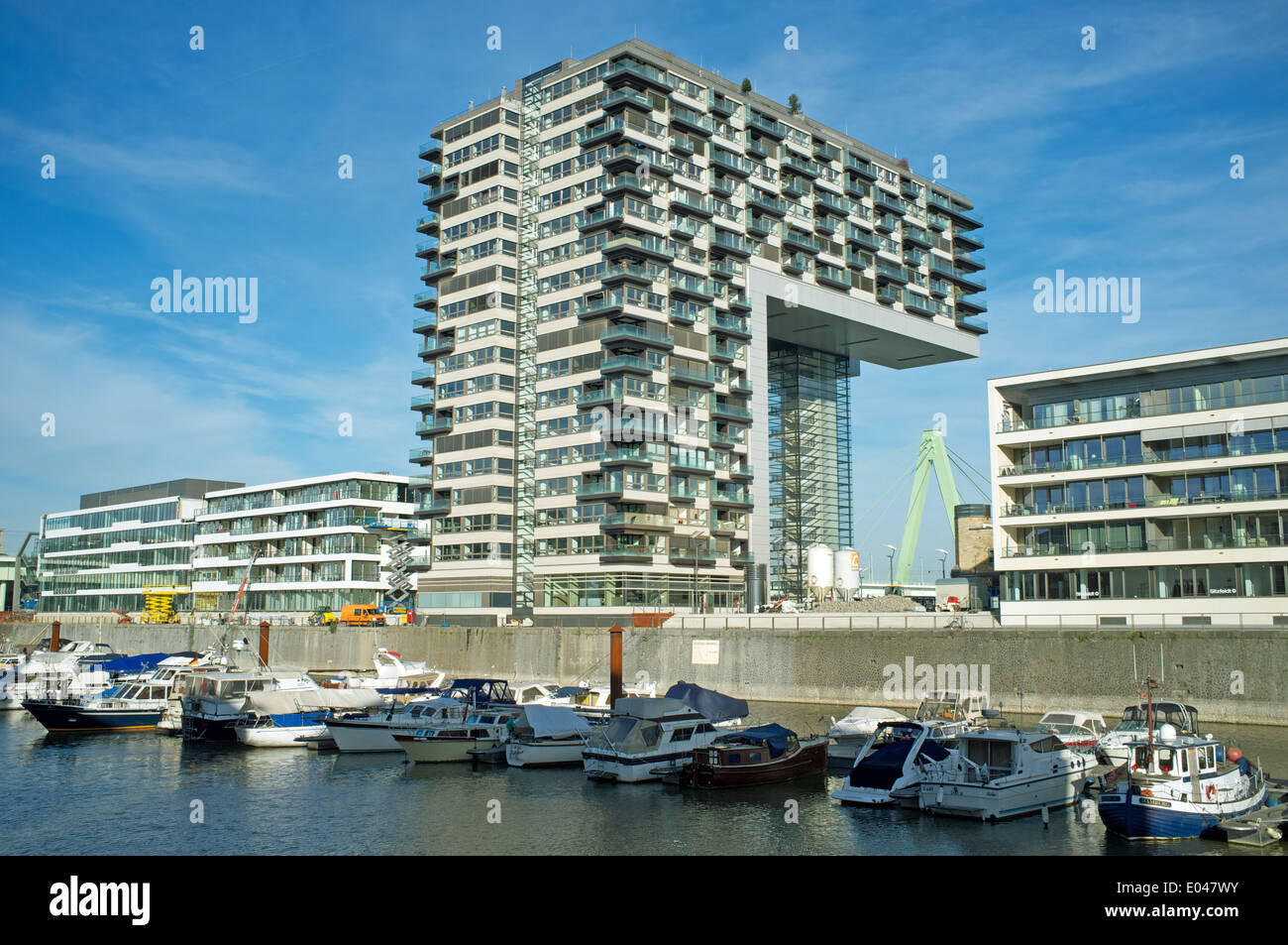 Rheinauhafen, Cologne, Allemagne. Banque D'Images