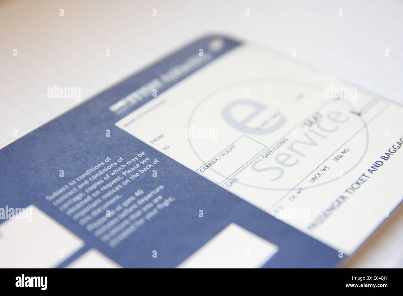 Embarquement close-up. Banque D'Images