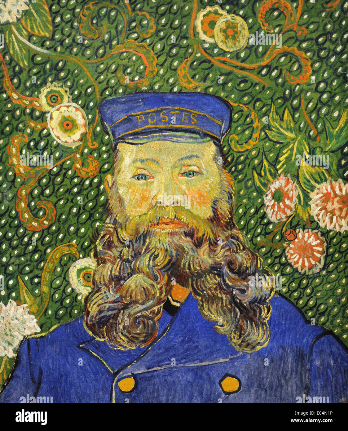 Vincent van Gogh Portrait de Joseph Roulin Banque D'Images