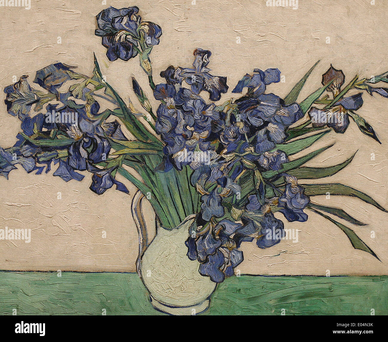 Les iris de Vincent Van Gogh 3 Banque D'Images