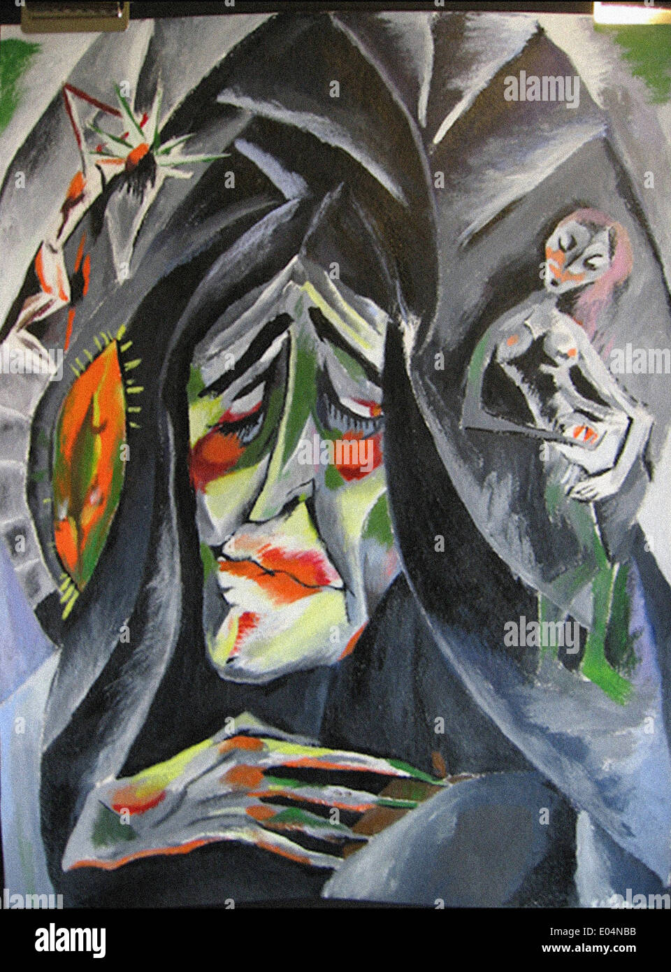 Otto Dix la religieuse Banque D'Images