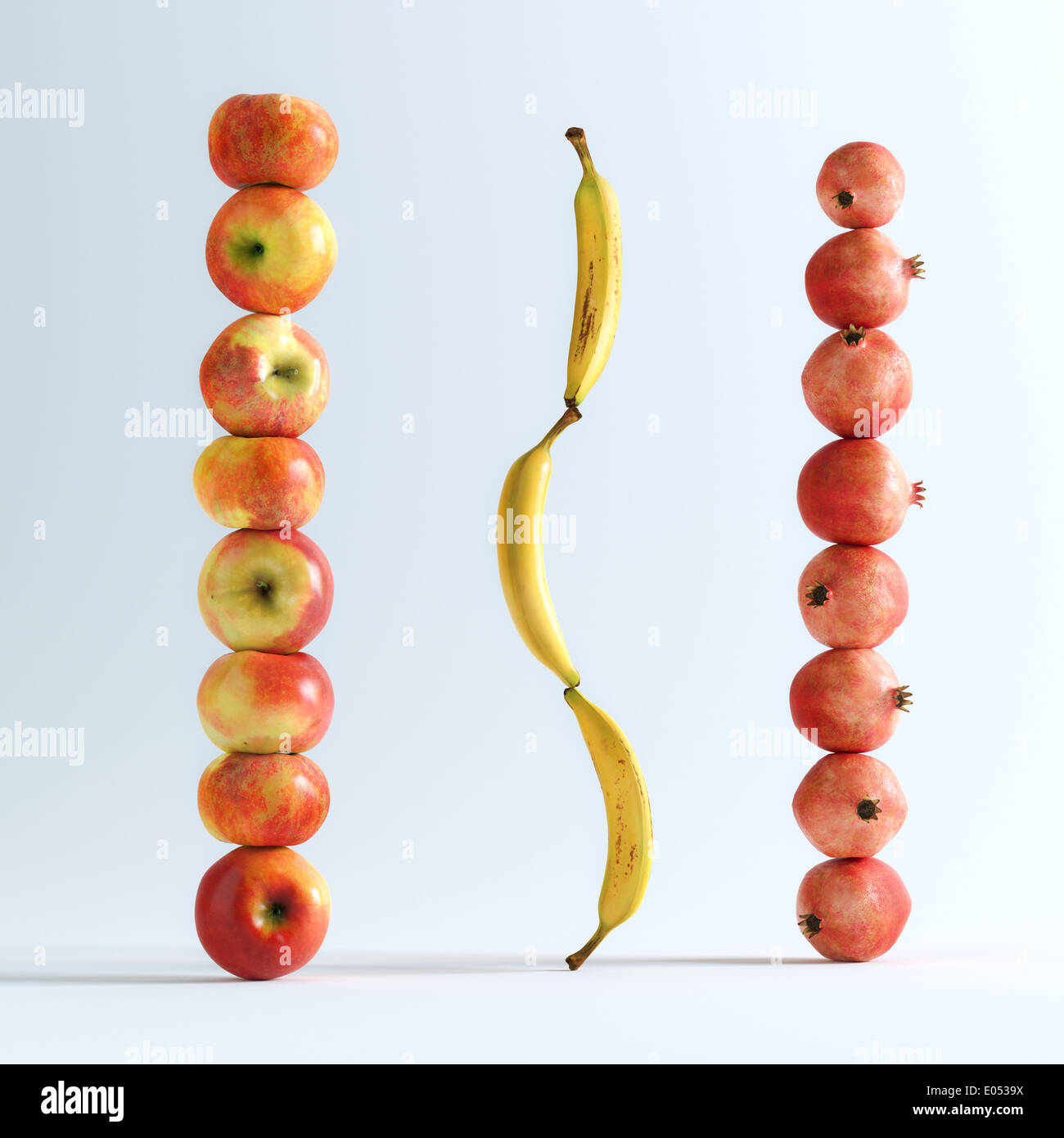 Image conceptuelle de Fruits Banque D'Images