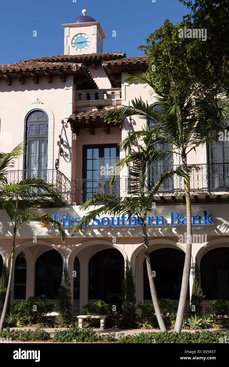 Las Olas Shopping District, Fort Lauderdale, FL, USA Banque D'Images