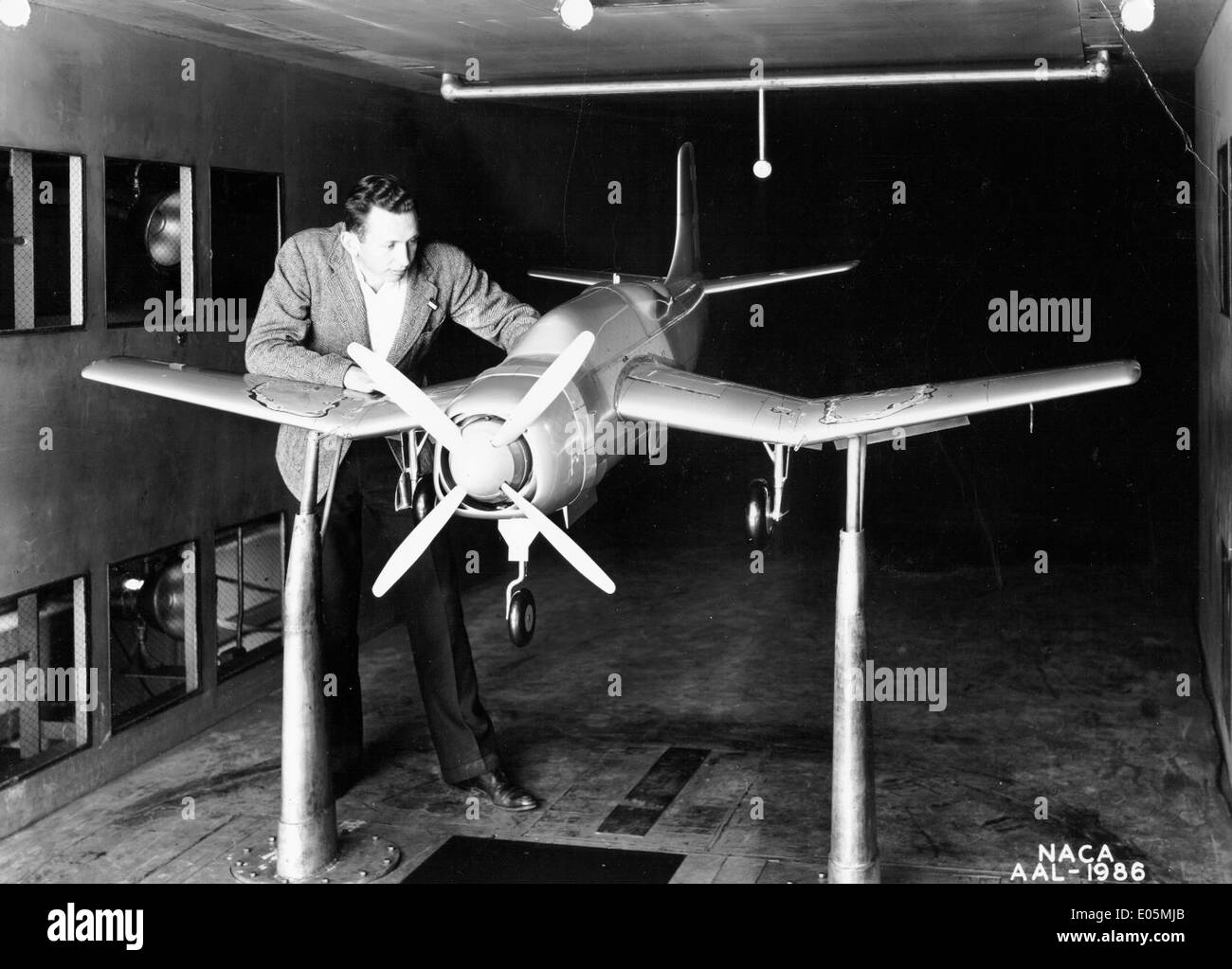 Le NACA Ames 7x10 Wind Tunnel Banque D'Images