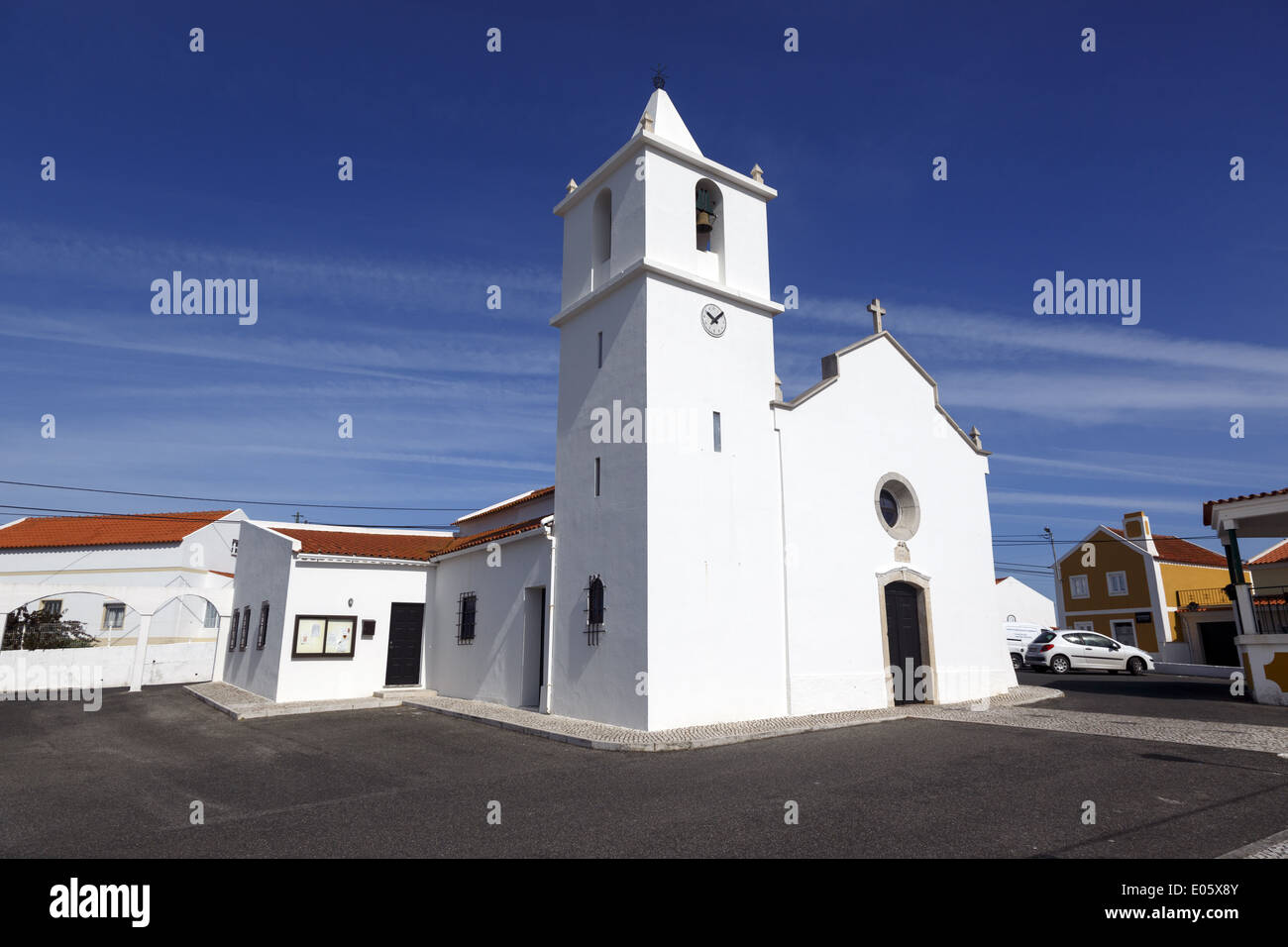 Igreja de Nossa Senhora do Bom Sucesso église Notre Dame du Bon succès Église paroissiale de Portugal Nadadouro Banque D'Images