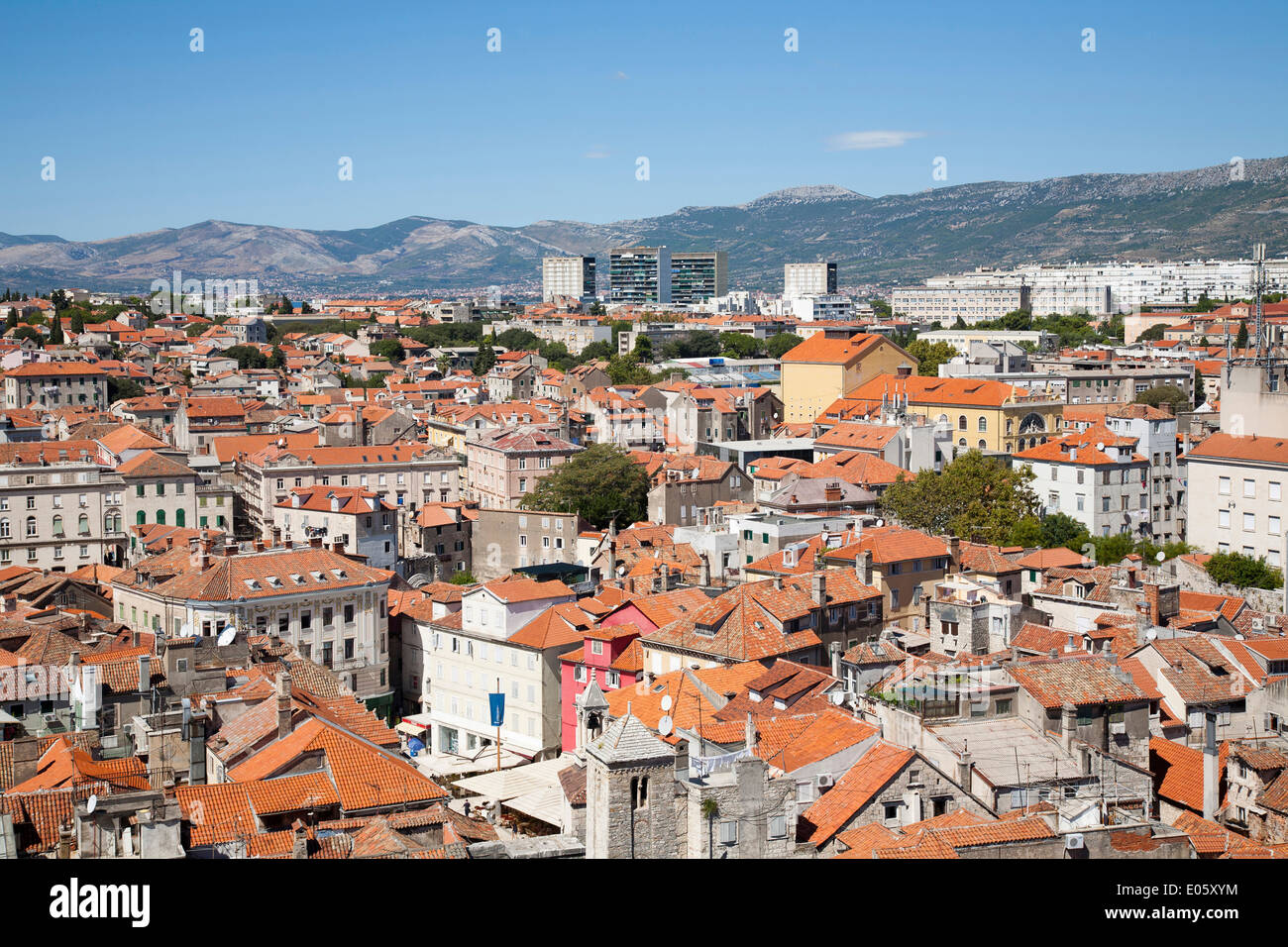 Cityscape, Split, Dubrovnik, Croatie, Europe Banque D'Images