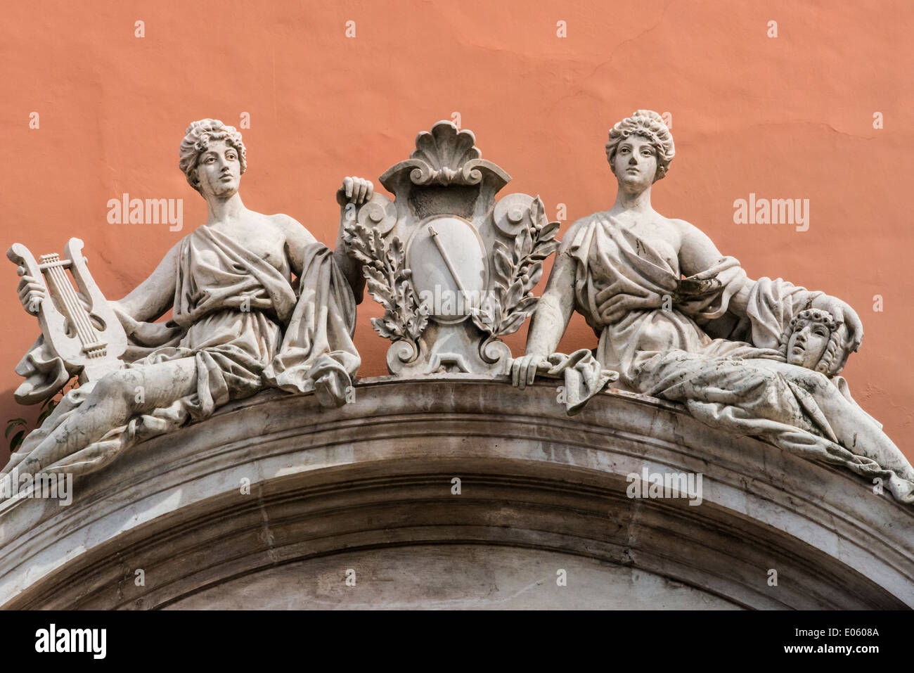 La Paz Theater, Belem, Para, Brésil Etat Banque D'Images