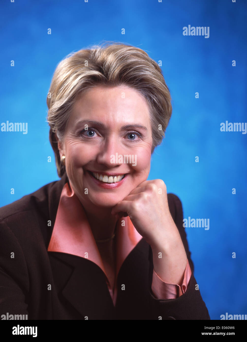 Hillary Rodham Clinton 2002 puis sénateur de New York, l'ancienne première dame des États-Unis d'Amérique, Démocrates Banque D'Images