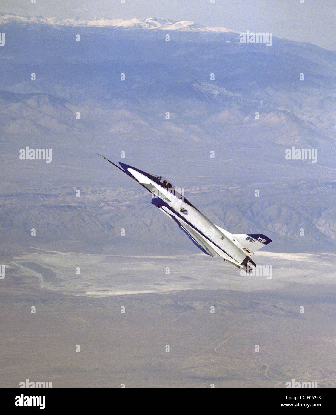 X-31 à haut d'attaque Agle Banque D'Images