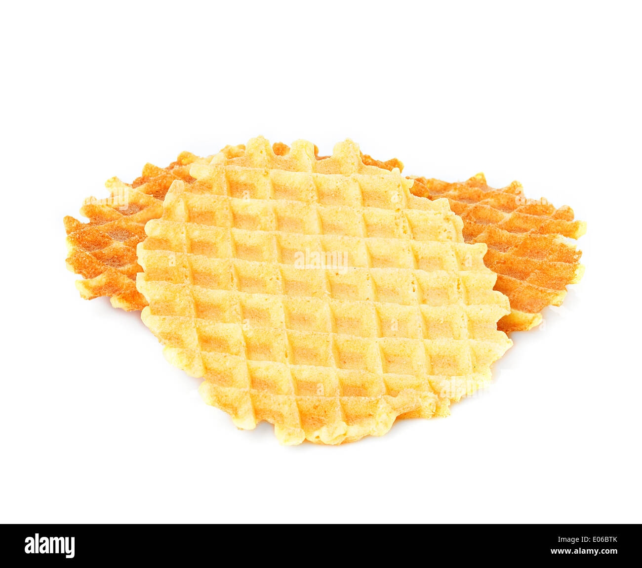 Gaufres de Liège Banque D'Images