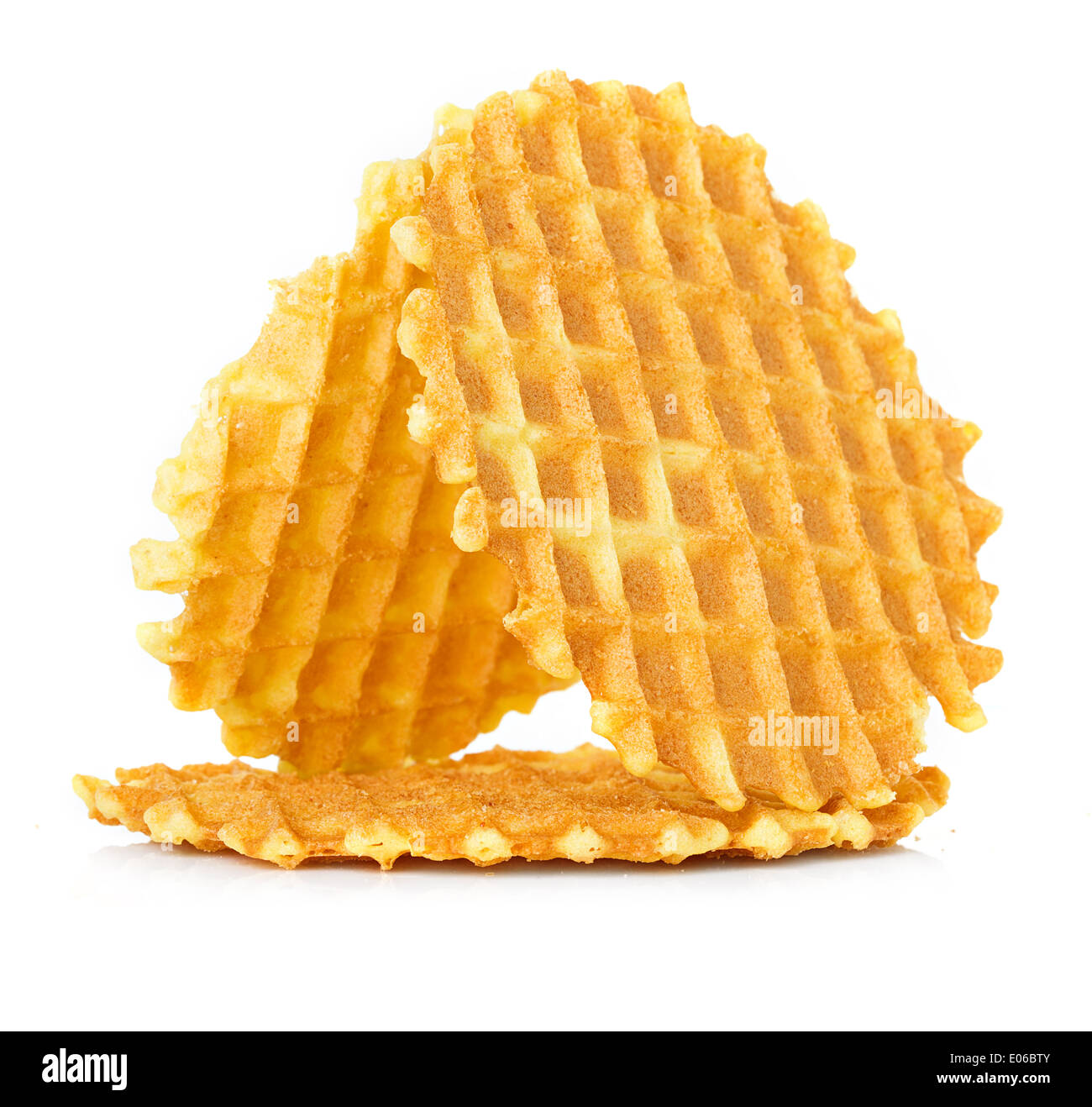 Gaufres de Liège Banque D'Images