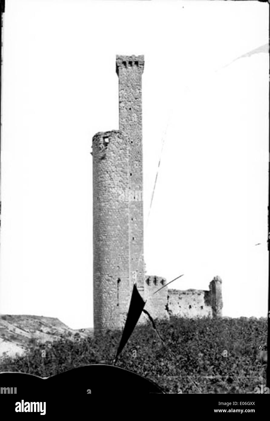 Tour de Castelnau de Lévis Banque D'Images