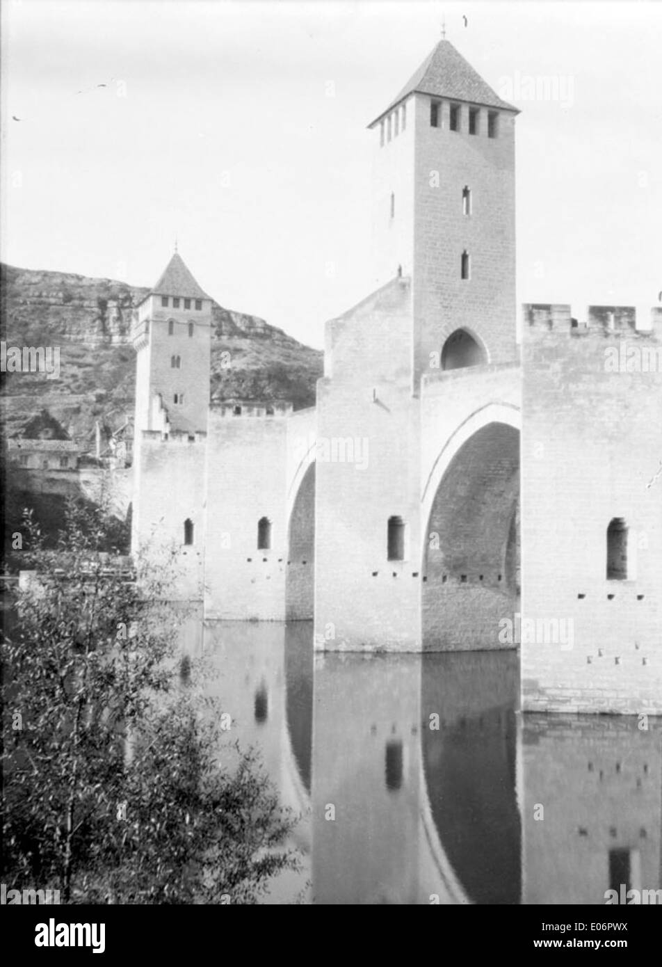 Pont Valentré, Cahors Banque D'Images