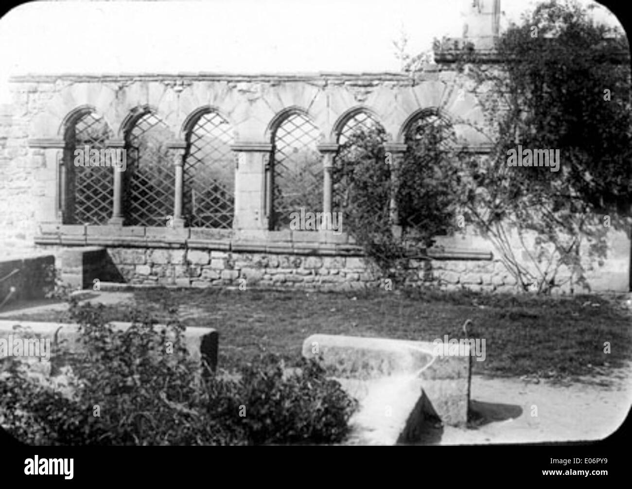 Maison romane, Figeac Banque D'Images