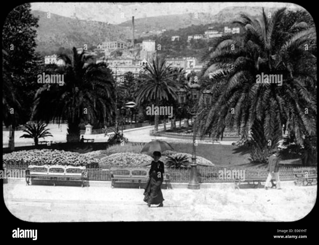 Devant le casino Riviera Palace, Monte-Carlo Banque D'Images