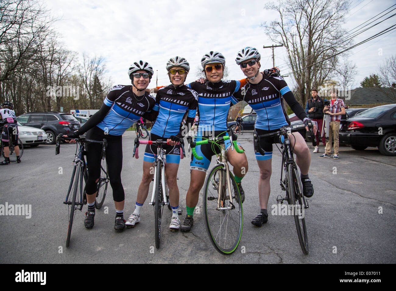 Women's Woodstock Grand Prix cycliste 2014 Banque D'Images