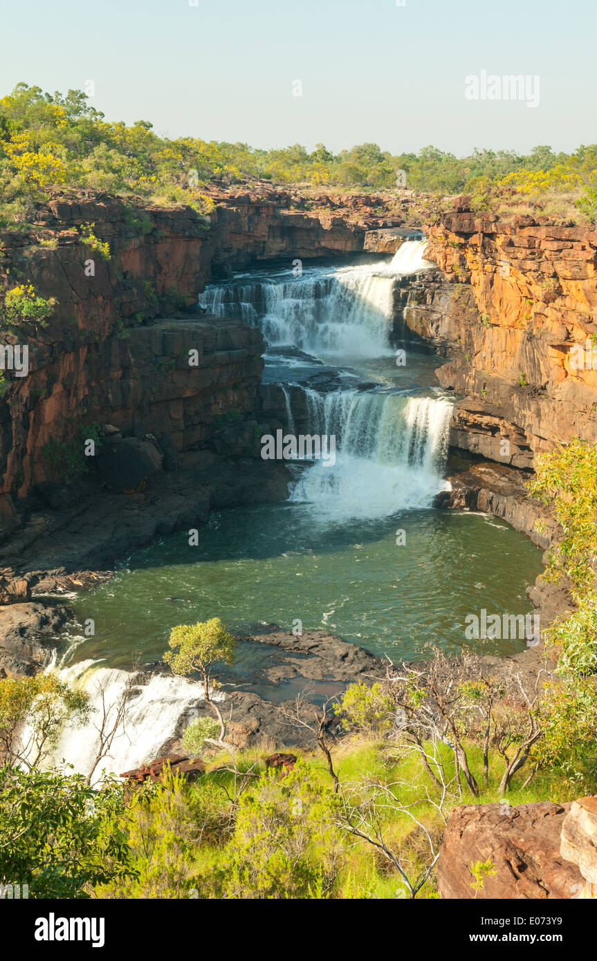 Mitchell Falls, le Kimberley, Western Australia, Australia Banque D'Images