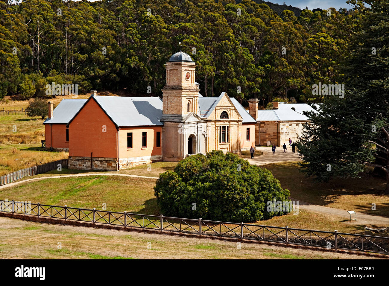 Port Arthur Australie / L'ancienne colonie de prisonniers de Port Arthur en Tasmanie, Australie. Banque D'Images