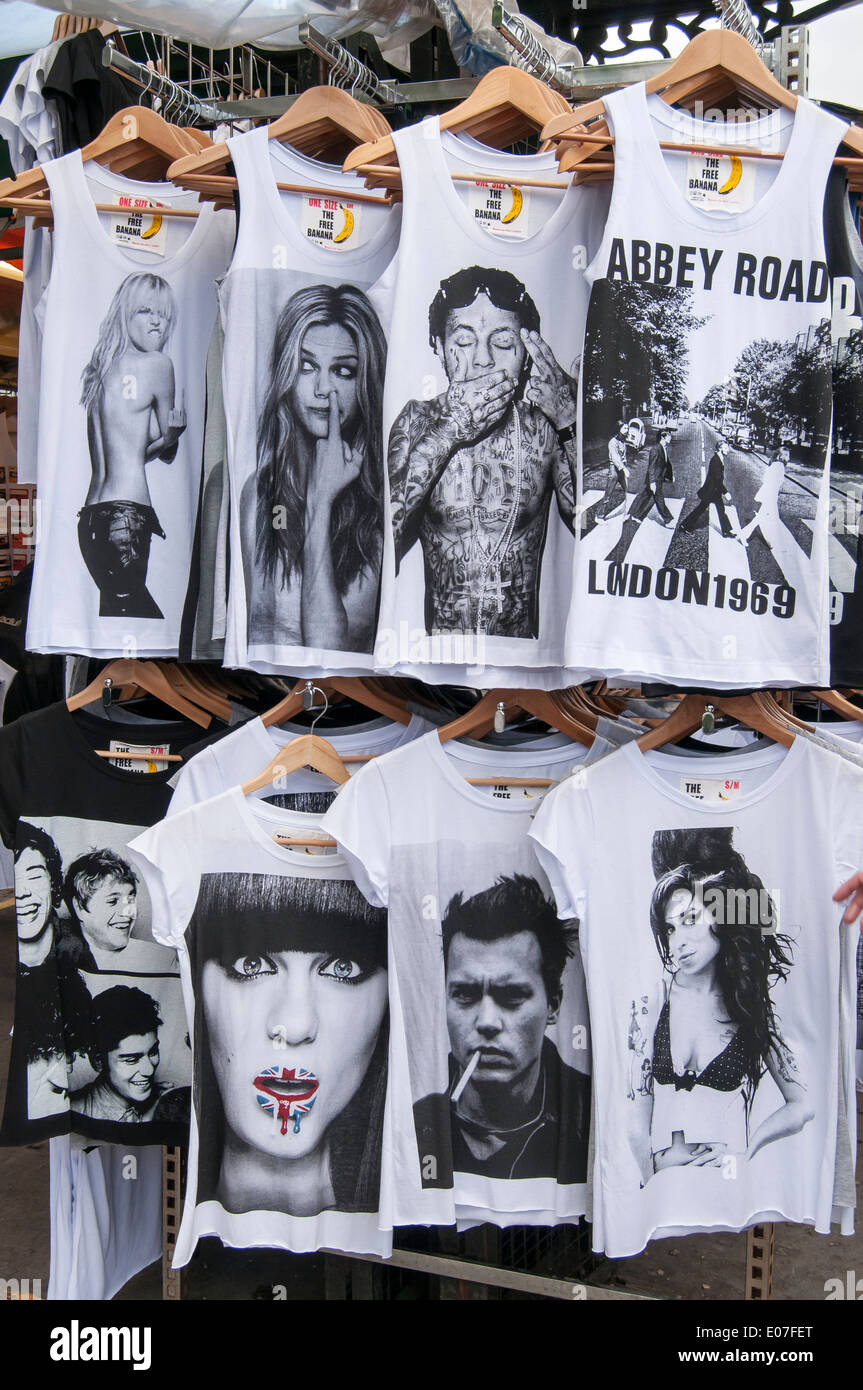 T shirts camden lock market london Banque de photographies et d'images à  haute résolution - Alamy