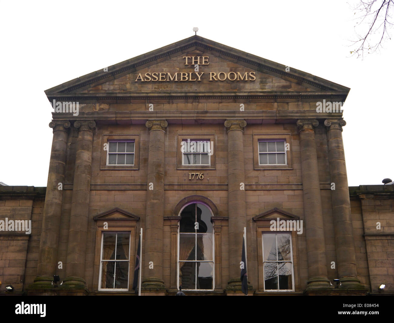 Le style néo-classique des chambres de l'Assemblée, le Westgate Road, Newcastle upon Tyne, Royaume-Uni Banque D'Images