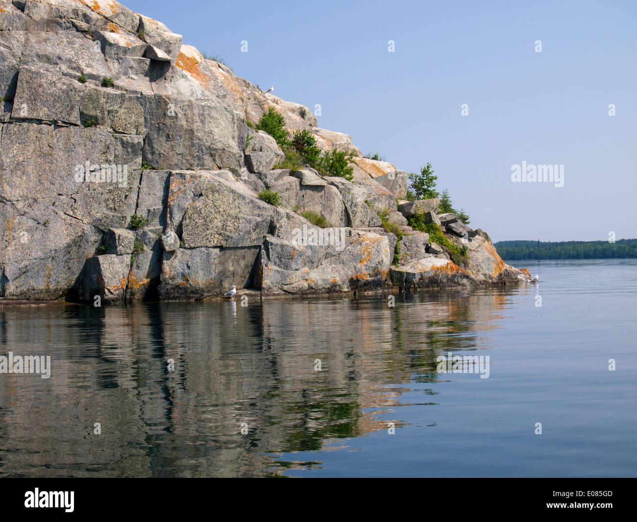 Crow Lake Ontario Banque D'Images
