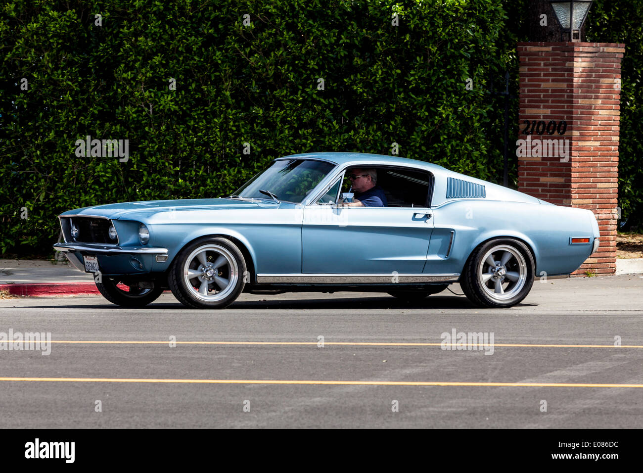 1968 Mustang Fastback Banque D'Images