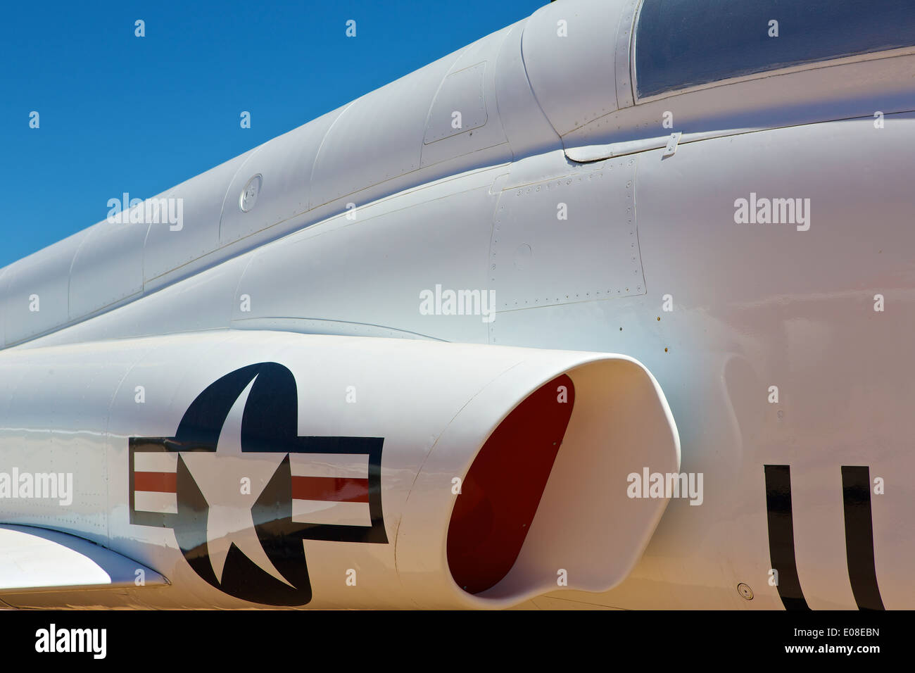 Résumé Photo d'un Northrop T-38. Banque D'Images