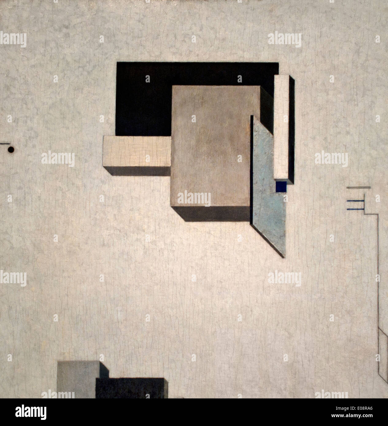 1 Proun C 1919 El Lissitzky 1890 -1941 Fédération de Russie Banque D'Images