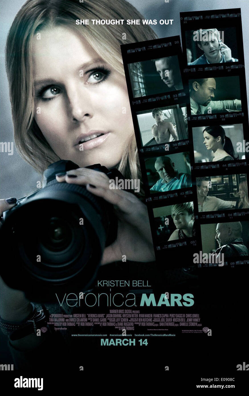 VERONICA MARS (poster) (2014) KRISTEN BELL ROB THOMAS (DIR) COLLECTION MOVIESTORE LTD Banque D'Images