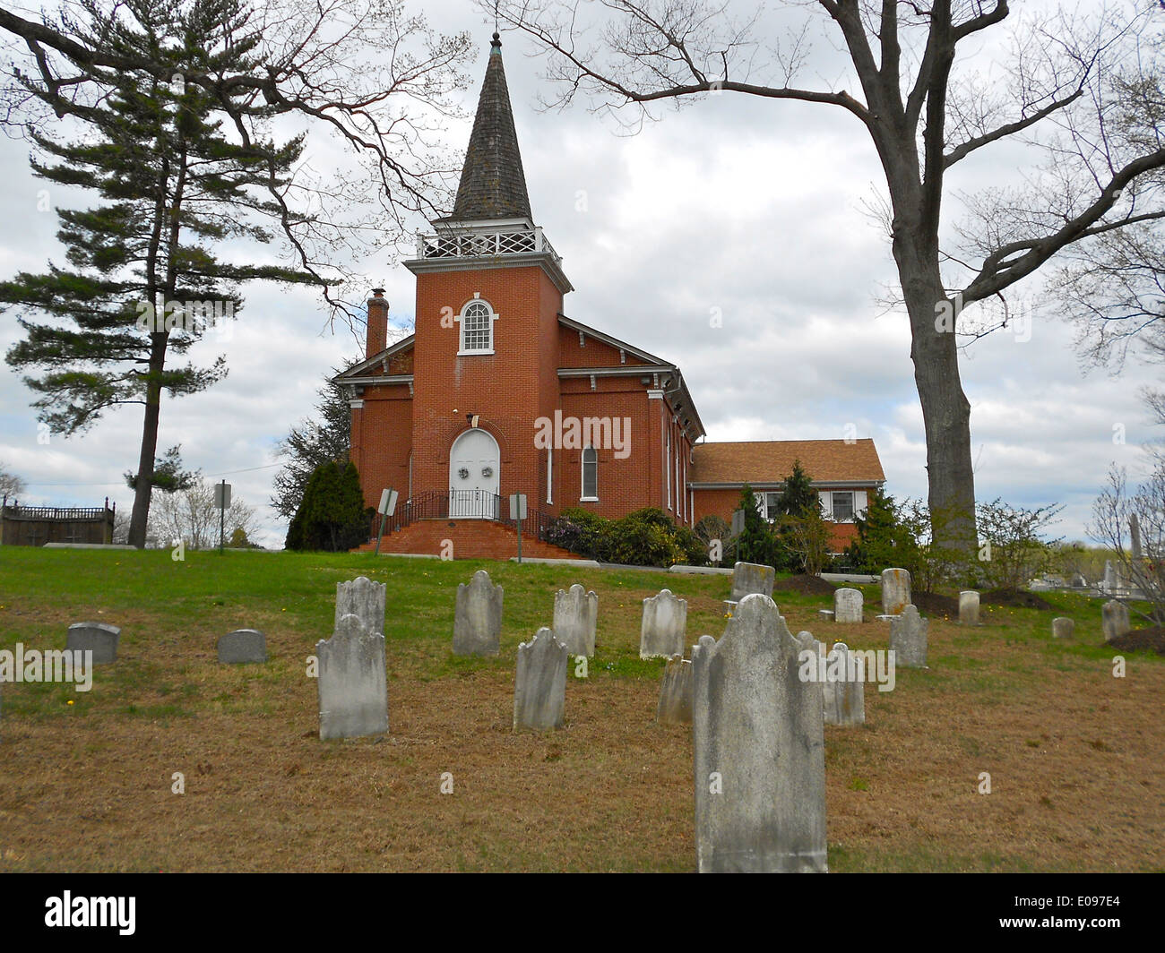 Brandywine inférieur dans le nord de l'Église presbytérienne de comté de New Castle, Delaware. Sur Kennett Road. Banque D'Images