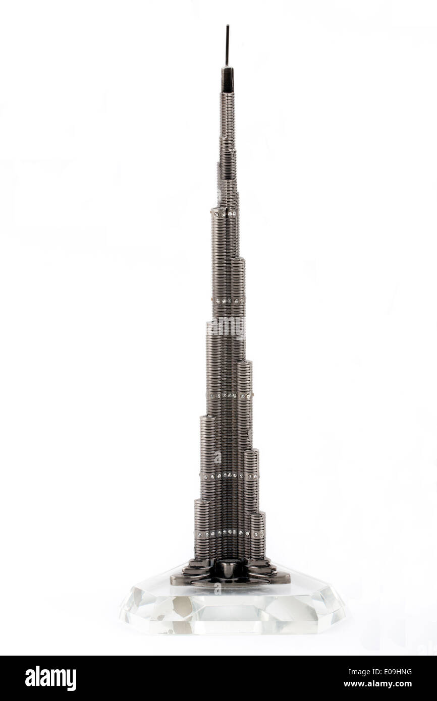 Burj Khalifa à Dubaï Banque D'Images