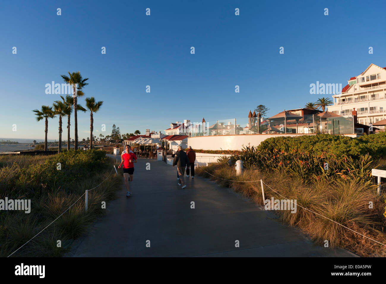 Coronado Island, San Diego, Californie, USA. Banque D'Images