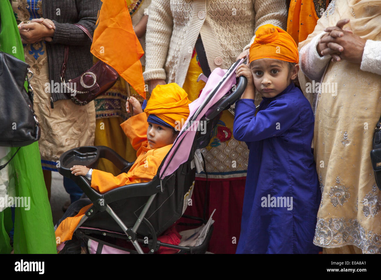 Sikh annuel festival et défilé sur l'avenue Madison à New York City Banque D'Images