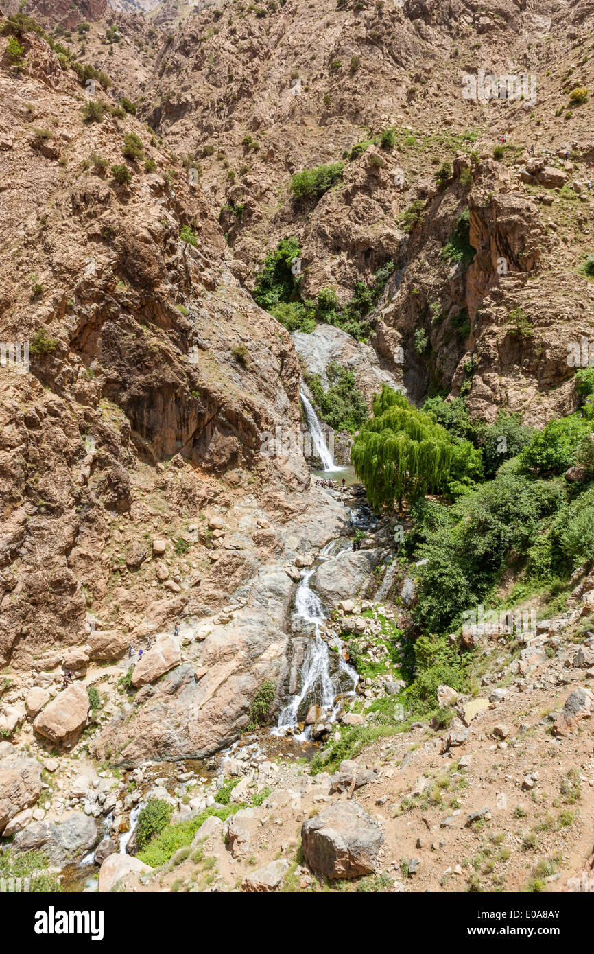 Atlas, Setti-Fatma près de Marrakech, Maroc, Afrique du Nord Banque D'Images