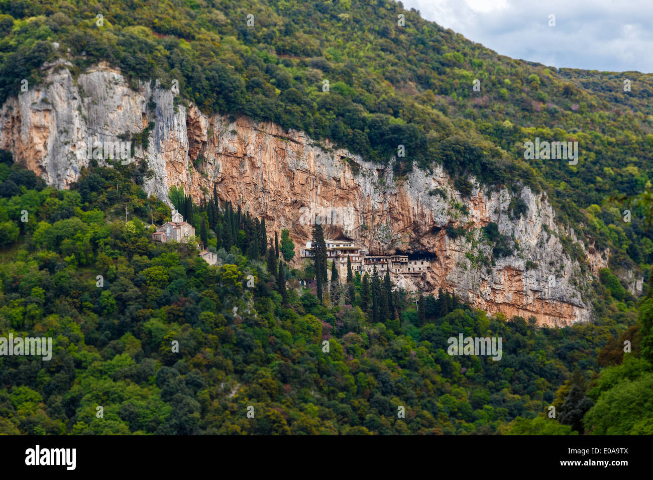 Le monastère de Saint Jean le Baptiste ou Prodromou, près de Stemnitsa en Grèce Banque D'Images