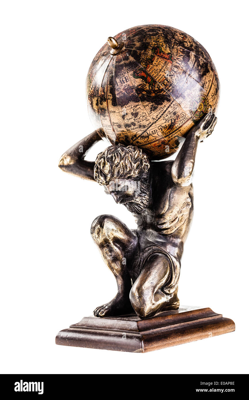 Atlas Mythologie Antique Monde Grec Charge Lourde Banque D image Et Atlas Mythologie Antique Monde Grec Charge Lourde Banque D image Et