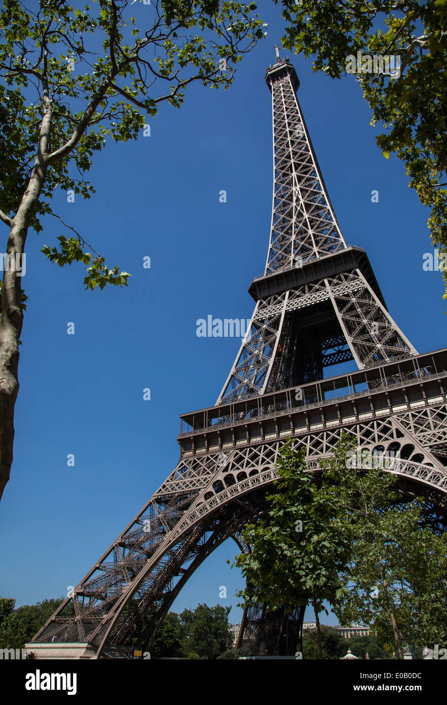 France, Paris, Tour Eiffel Banque D'Images