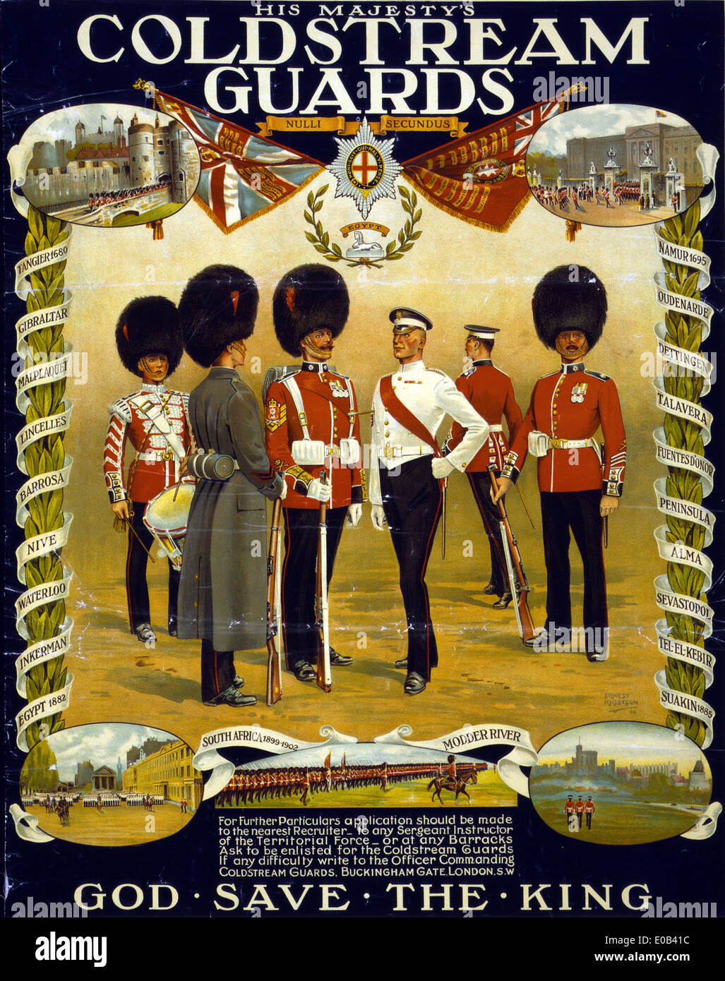 Coldstream Lottering The coldstream guards Banque de photographies et d’images à haute ...