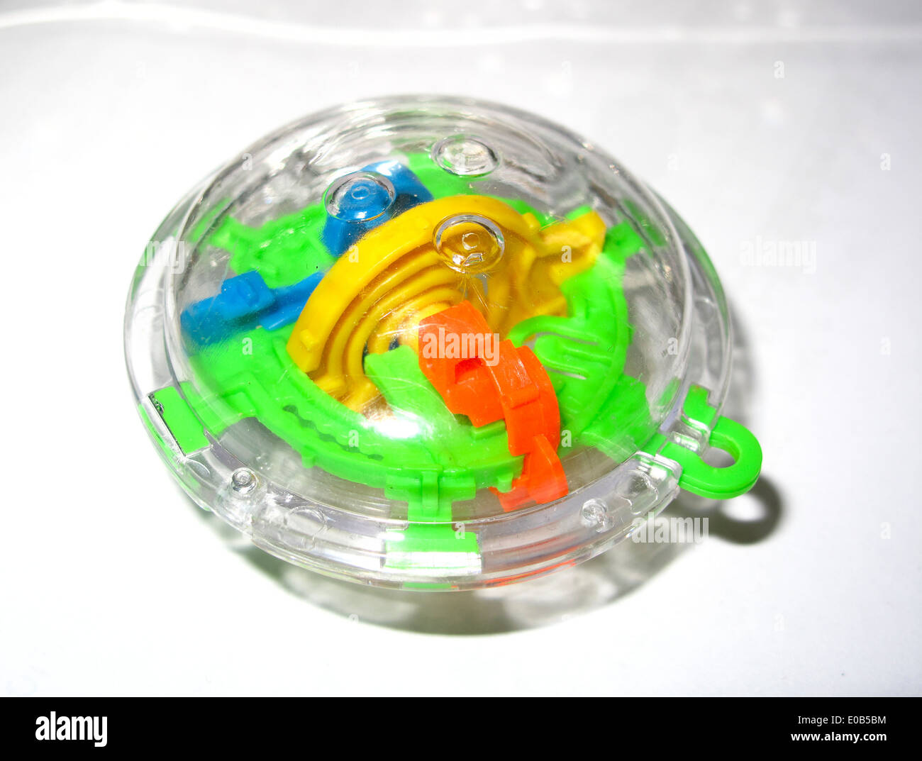 Petit jouet puzzle labyrinthe 3d Banque D'Images