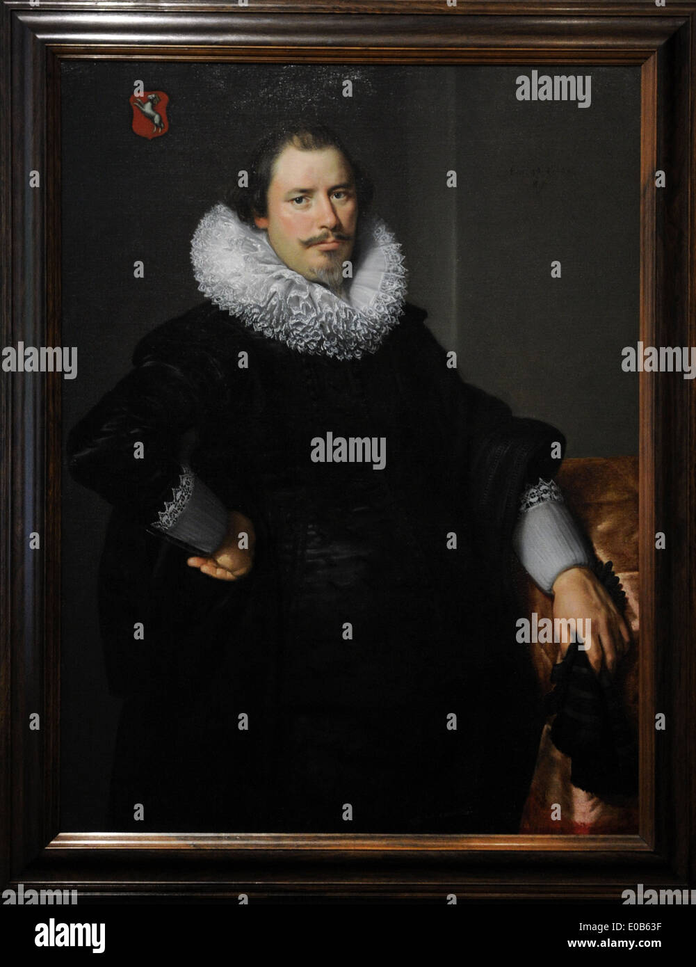 Portrait par Paulus Moreelse (1571-1638), 1609. Centraal Museum. Utrecht. Aux Pays-Bas. Banque D'Images