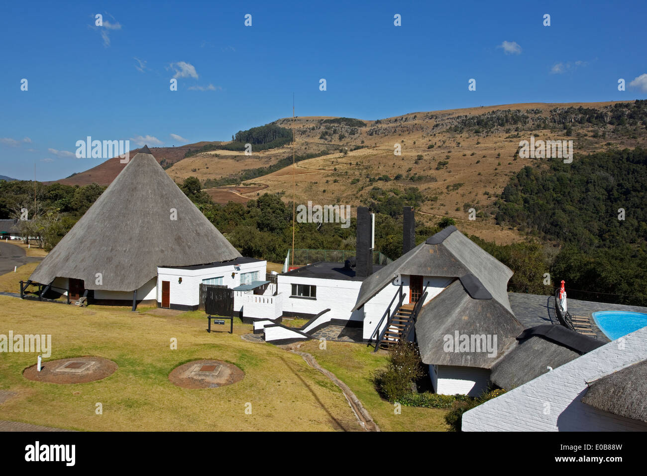 Hôtel Mount Sheba sur la montagne Mount Sheba près de Pilgrim's Rest, Mpumalanga Banque D'Images