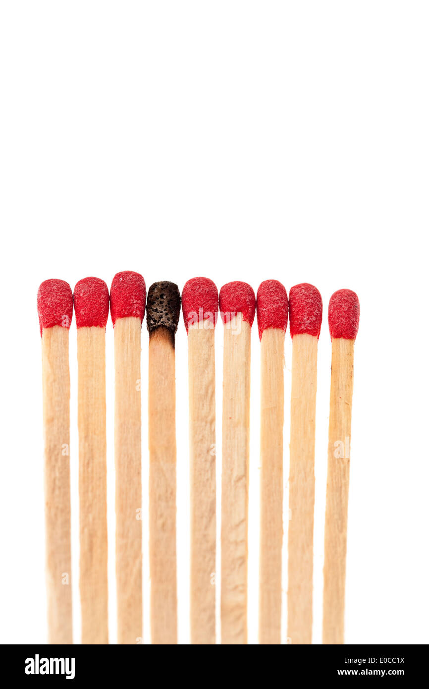 Photo symbolique pour harcèlement, de l'extérieur et de l'égalité, Symbolfoto fuer Mobbing und Gleichheit Aussenseiter Banque D'Images