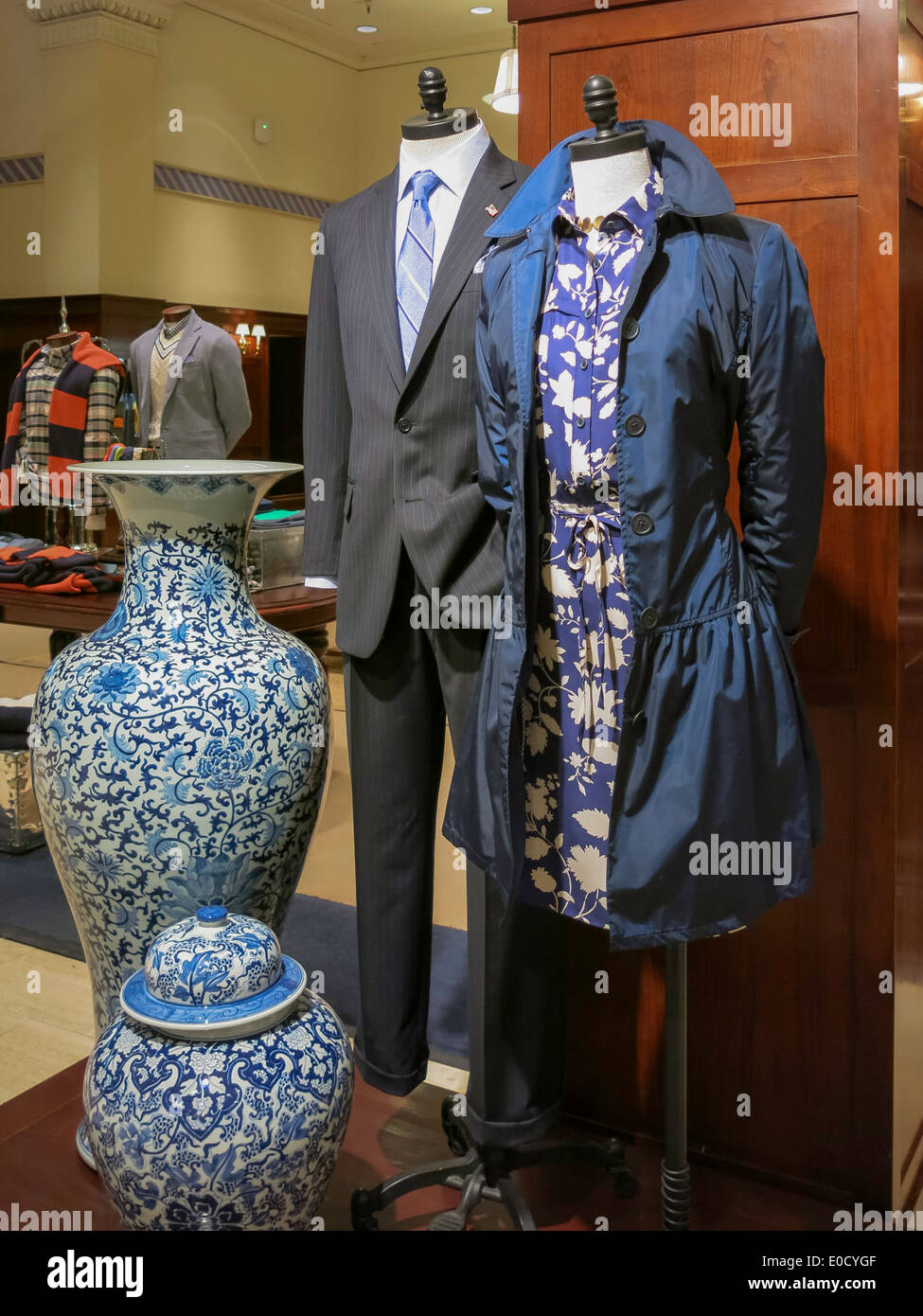 Brooks Brothers Flagship sur Madison Avenue, New York, USA Banque D'Images