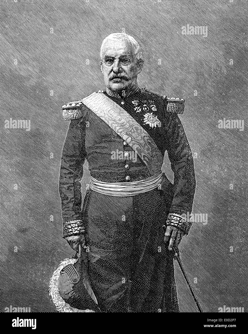 Aimable Jean Jacques Pélissier, duc de Malakoff , 1794-1864, maréchal de France Banque D'Images