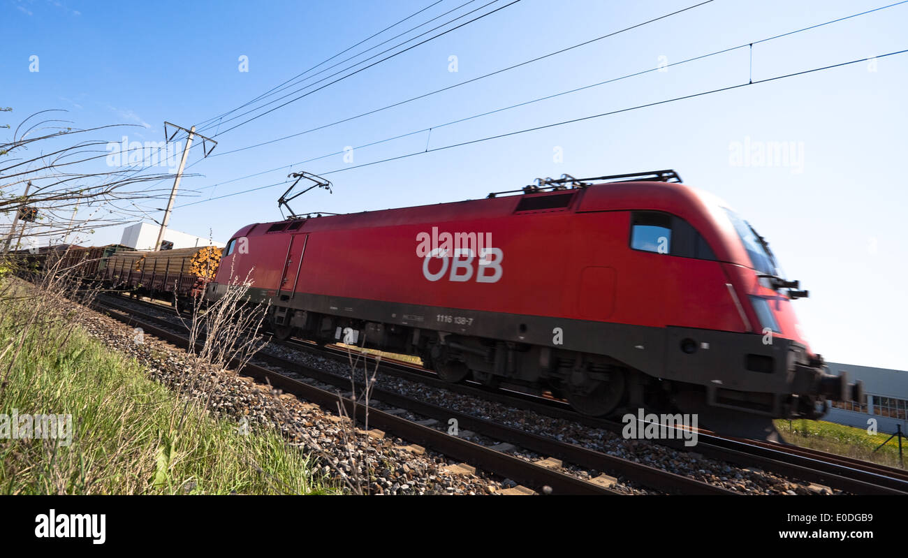 Lokomotive taureau Taureau, locomotive ÖBB - Autriche Banque D'Images