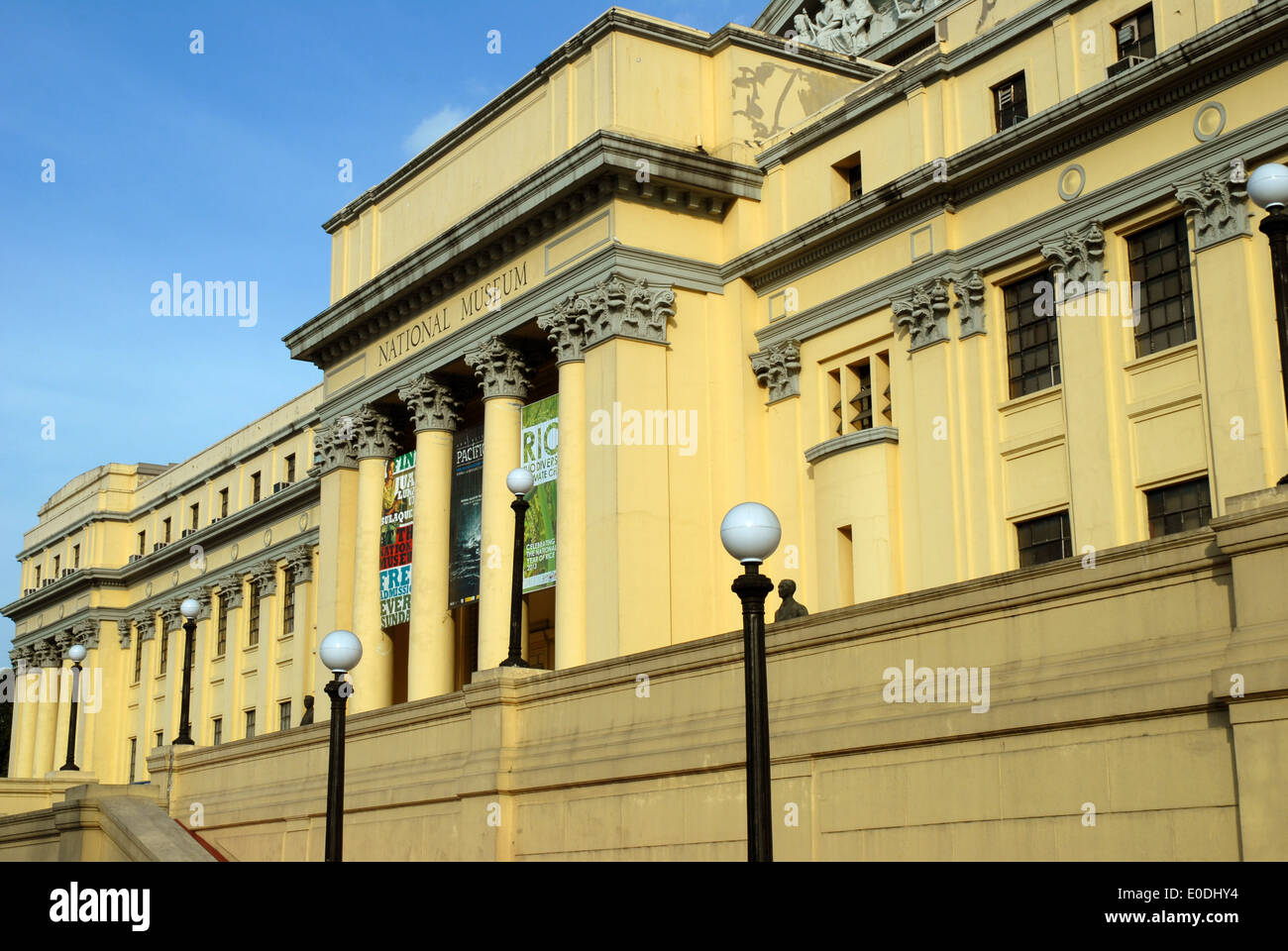 Le Musée national des Philippines, Manille. Banque D'Images